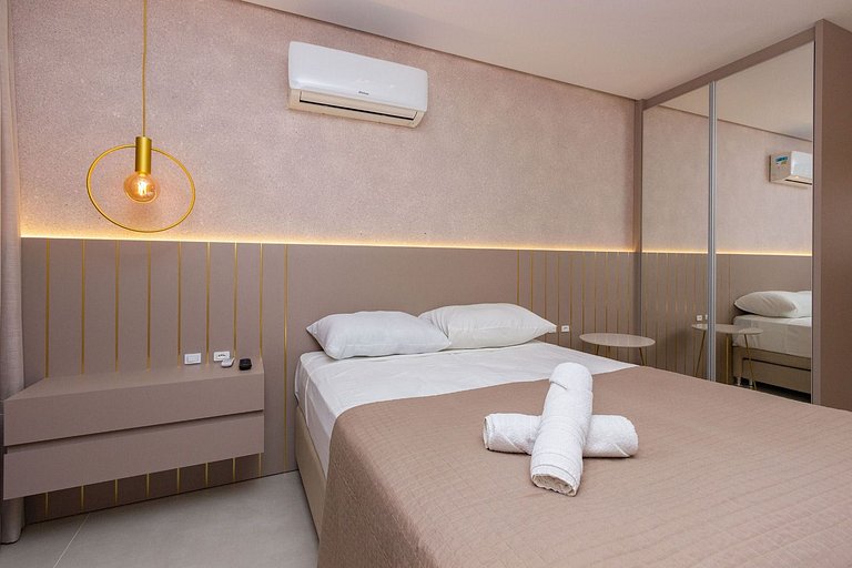 Apartamento 2 suítes perto do mar