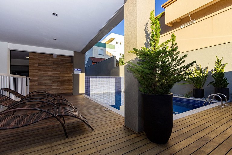 Apartamento de 2 suites cerca del mar