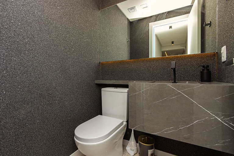 Apartamento 2 suítes no coração de Mariscal