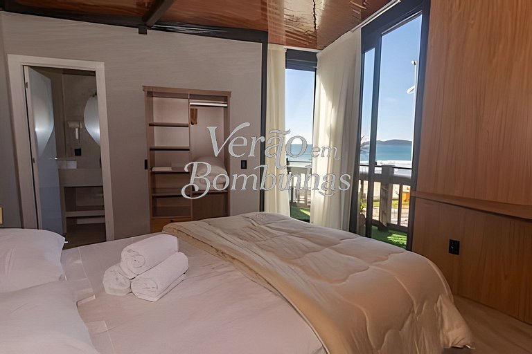 Acomodação beira-mar Bombas para Casal Moon House