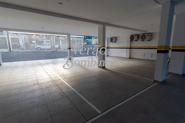 Apartamento 3 suítes beira-mar em Bombas