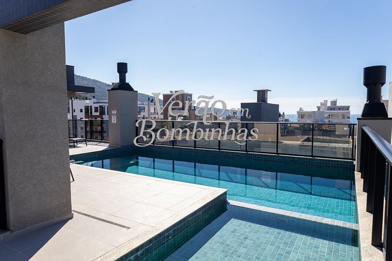 Flat para casal na praia de Bombas