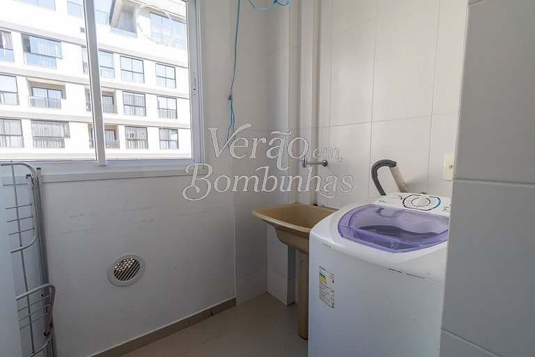 Dois quartos casal para família em Bombas