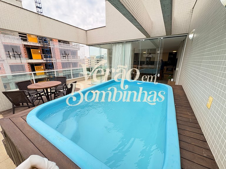 Duplex em Mariscal com piscina
