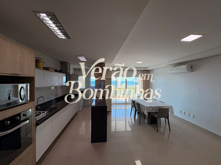3 suites frente mar em Mariscal