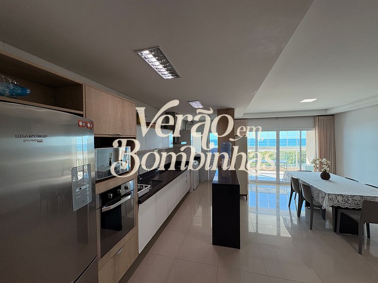 3 suites frente mar em Mariscal