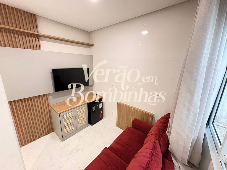 Duplex no centro de Mariscal com piscina privativa