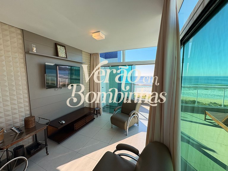 Duplex frente mar em Mariscal