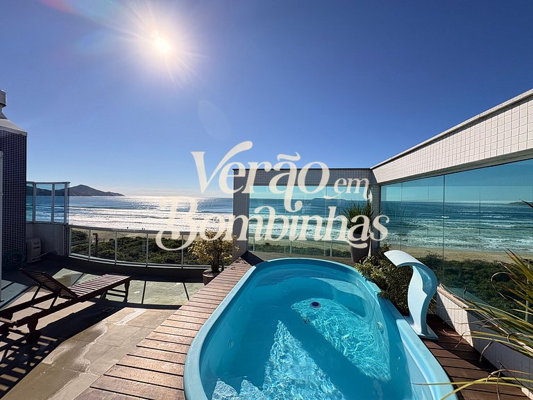 Duplex frente mar em Mariscal