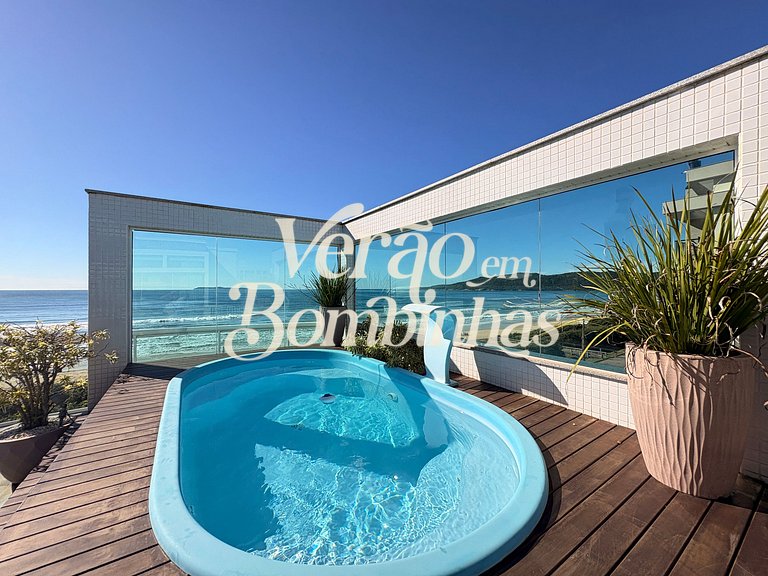 Duplex frente mar em Mariscal