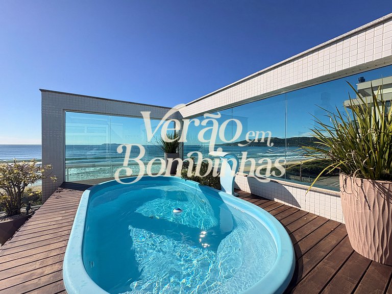 Duplex frente mar em Mariscal