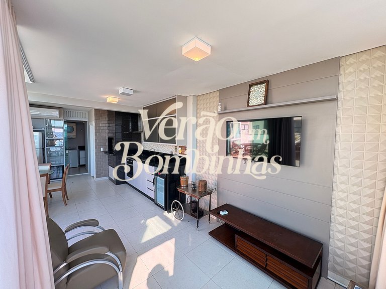 Duplex frente mar em Mariscal