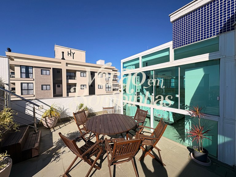 Duplex frente mar em Mariscal