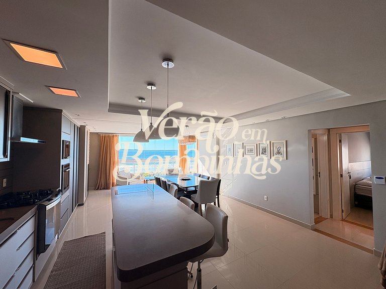 Duplex frente mar em Mariscal