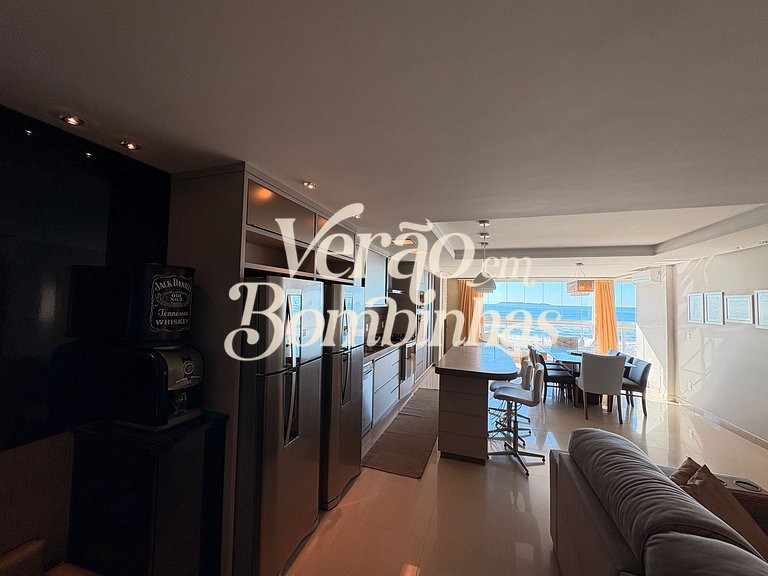 Duplex frente mar em Mariscal
