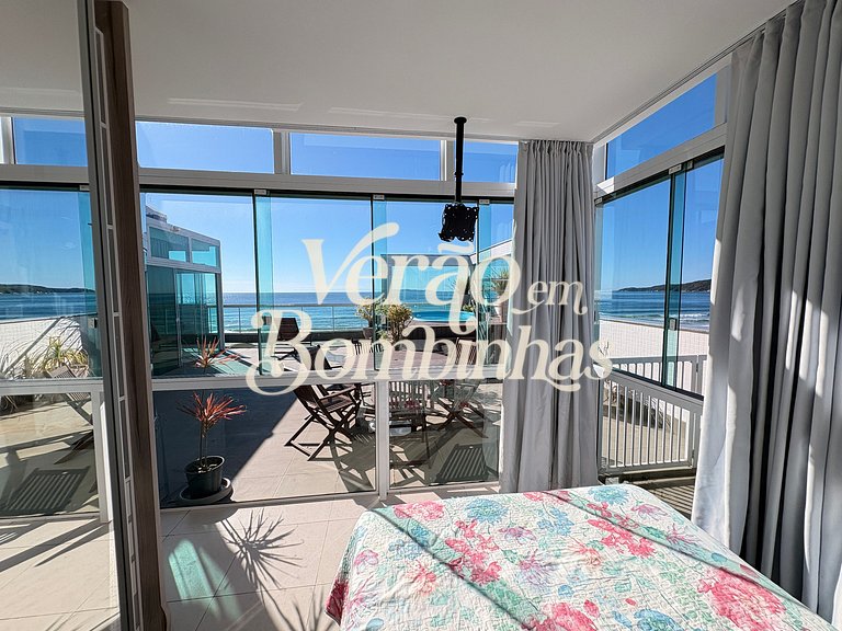 Duplex frente mar em Mariscal