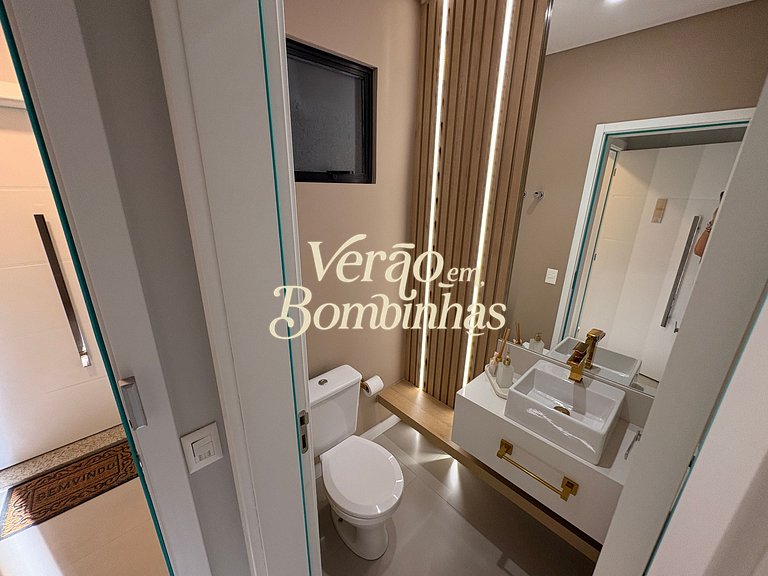 2 suítes com piscina em Bombas