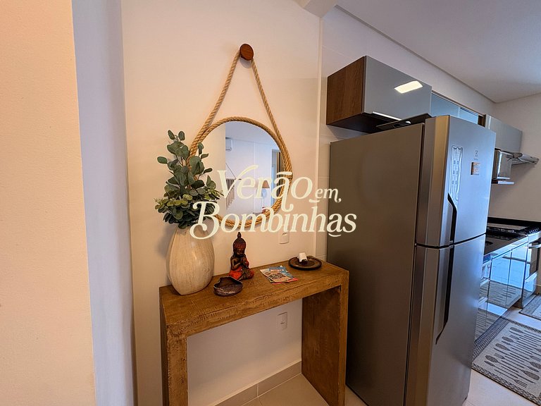 Apartamento aconchegante para família em Bombas