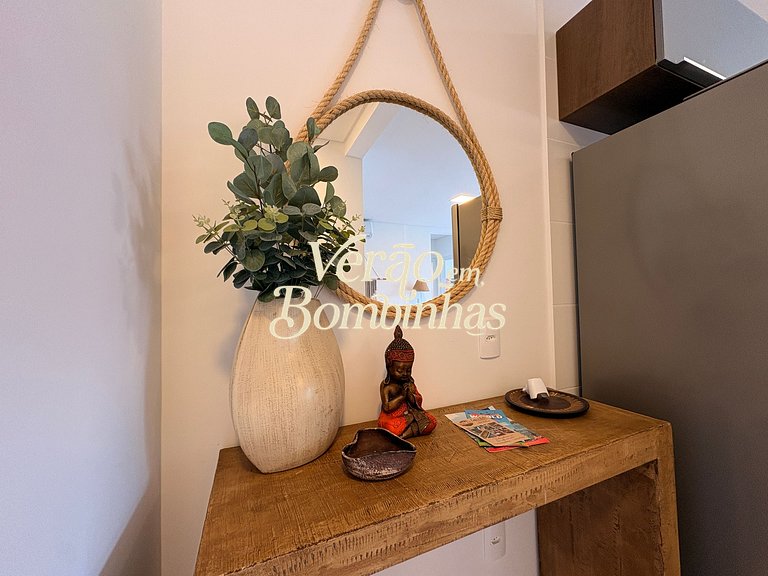 Apartamento acolhedor para família em Bombas