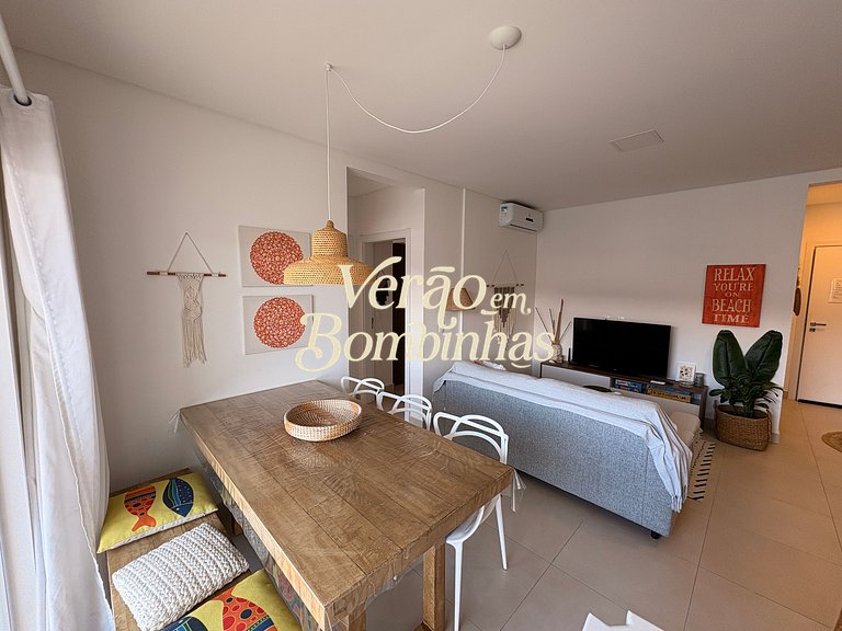 Apartamento aconchegante para família em Bombas