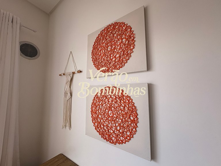 Apartamento aconchegante para família em Bombas