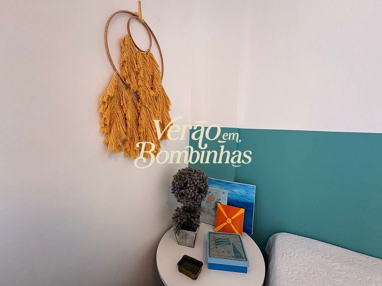 Apartamento acolhedor para família em Bombas