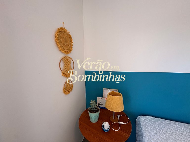 Apartamento acolhedor para família em Bombas