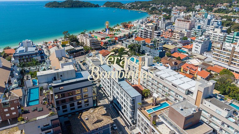 3 suites con vista al mar de Bombinhas