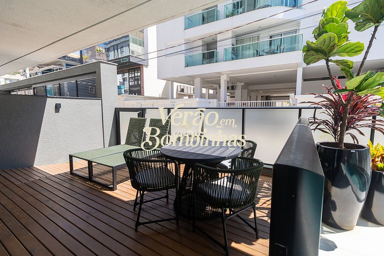 3 suites con vista al mar de Bombinhas