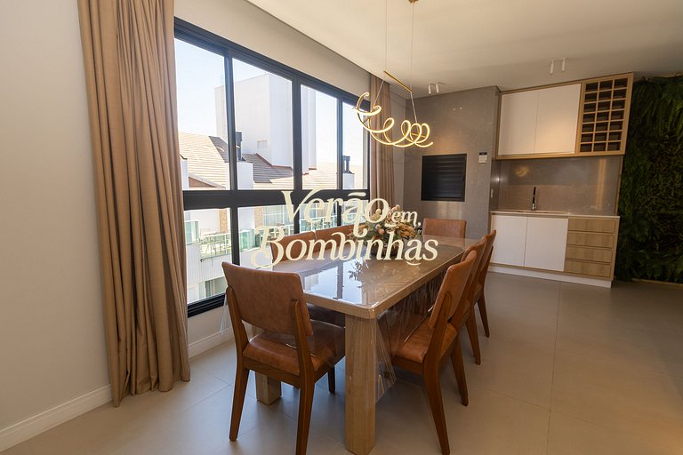 3 suites con vista al mar de Bombinhas