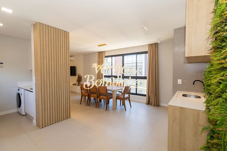 3 suites con vista al mar de Bombinhas