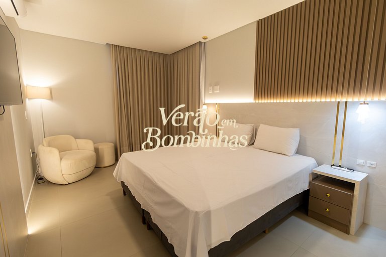 3 suites con vista al mar de Bombinhas