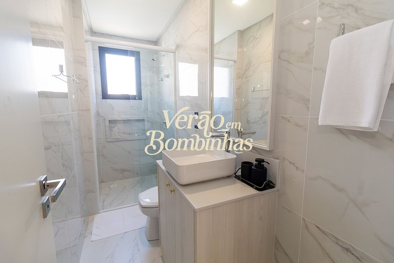 3 suites con vista al mar de Bombinhas