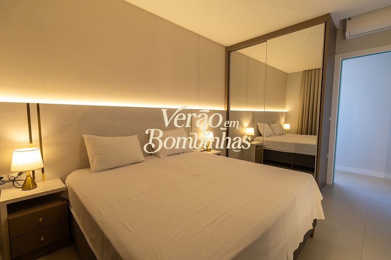 3 suítes com vista pro mar de Bombinhas