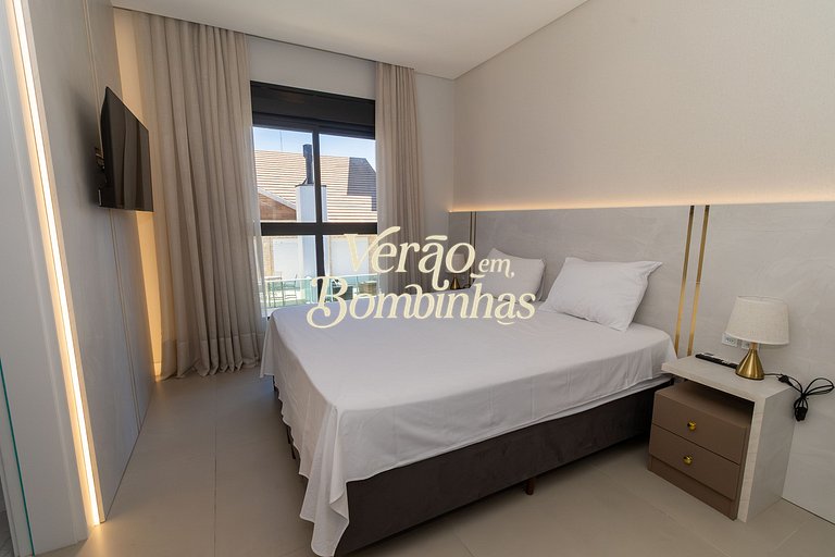 3 suites con vista al mar de Bombinhas
