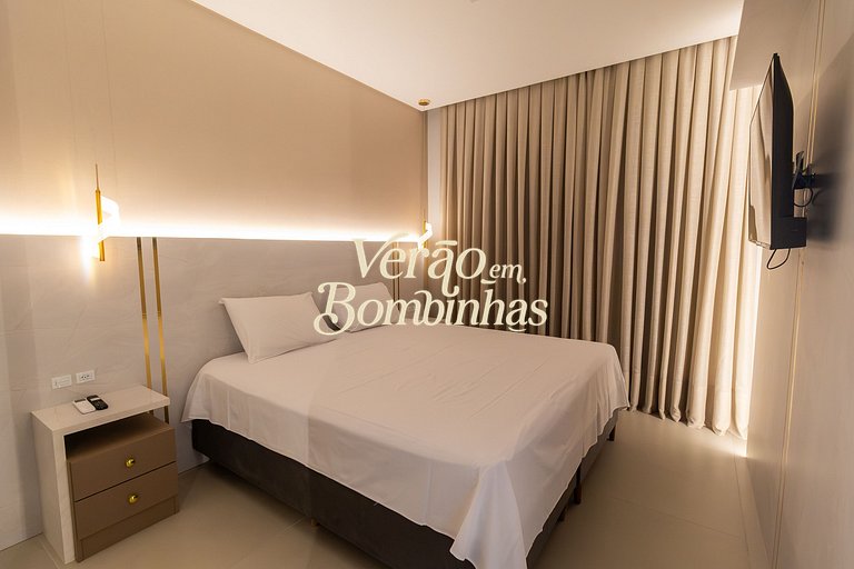 3 suites con vista al mar de Bombinhas