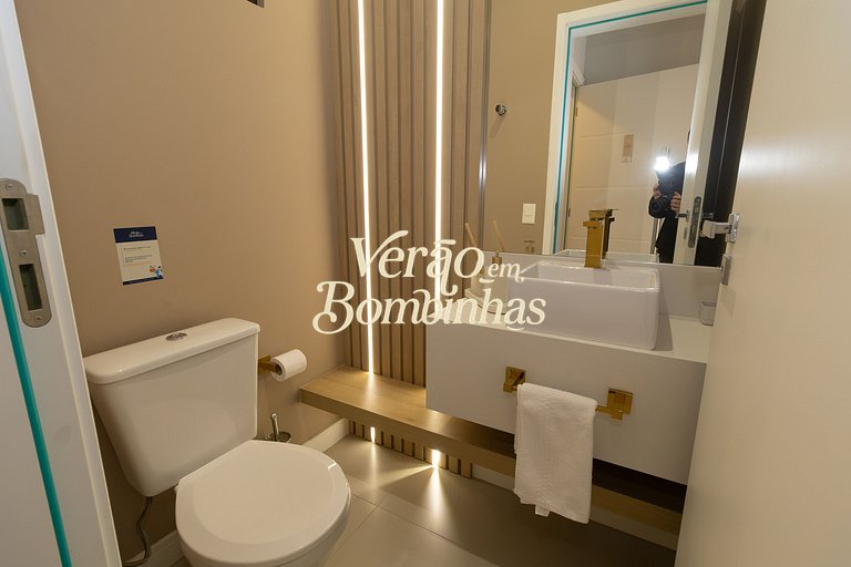 2 suítes com piscina em Bombas